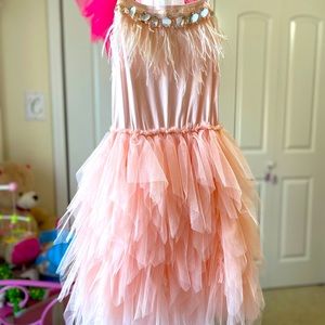 NWT sassy light pink dress size 9-10